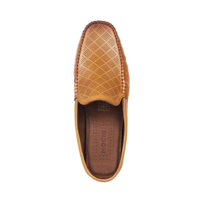 Mochi Men Tan Casual Slip Ons (SKU: 18-1579-23-40)