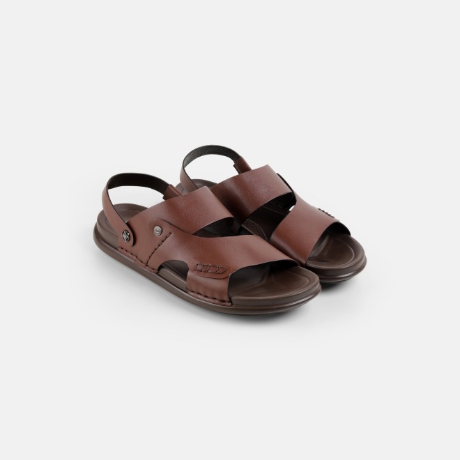 Mochi Men Brown Casual Sandals (SKU: 18-180-12-40)