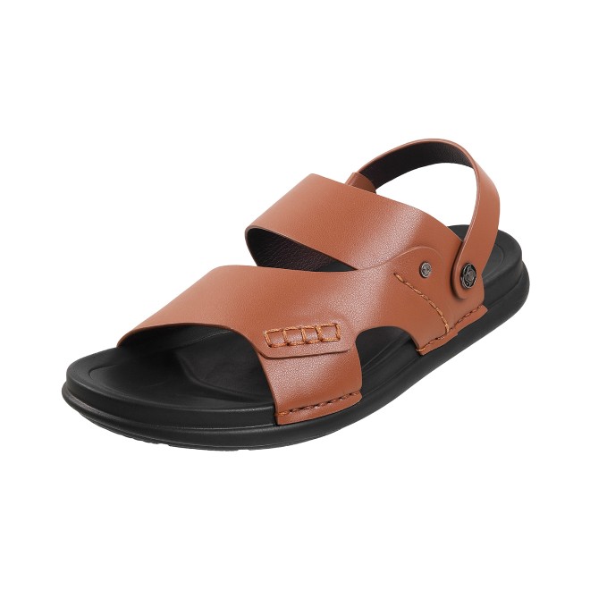 Mochi Men Tan Casual Sandals (SKU: 18-180-23-40)