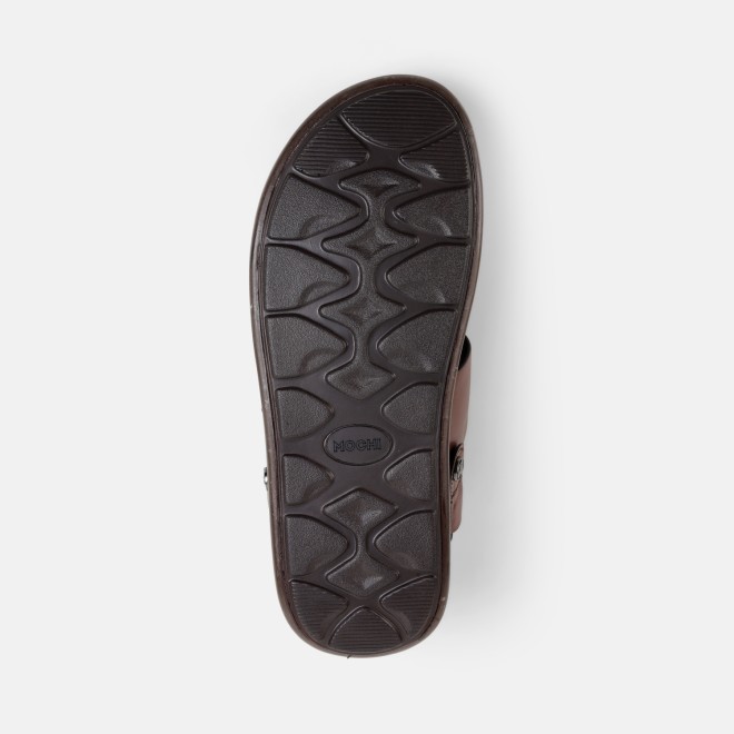 Mochi Men Brown Casual Sandals (SKU: 18-180-12-40)