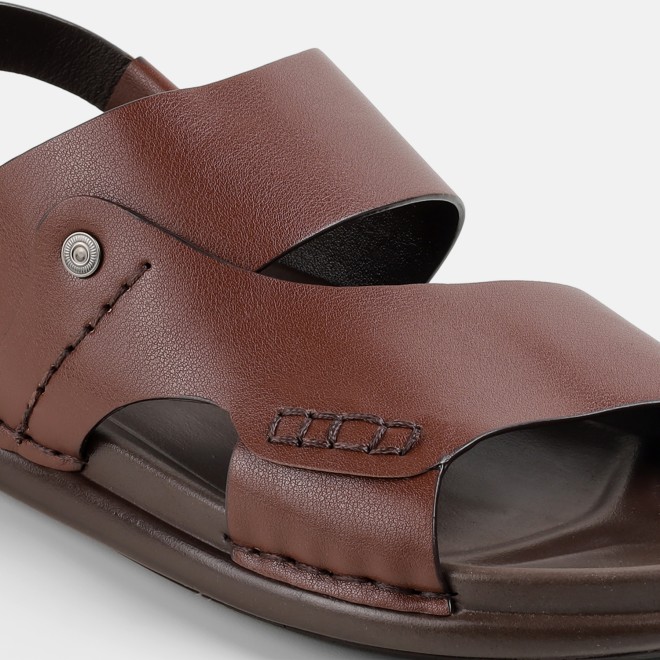 Mochi Men Brown Casual Sandals (SKU: 18-180-12-40)