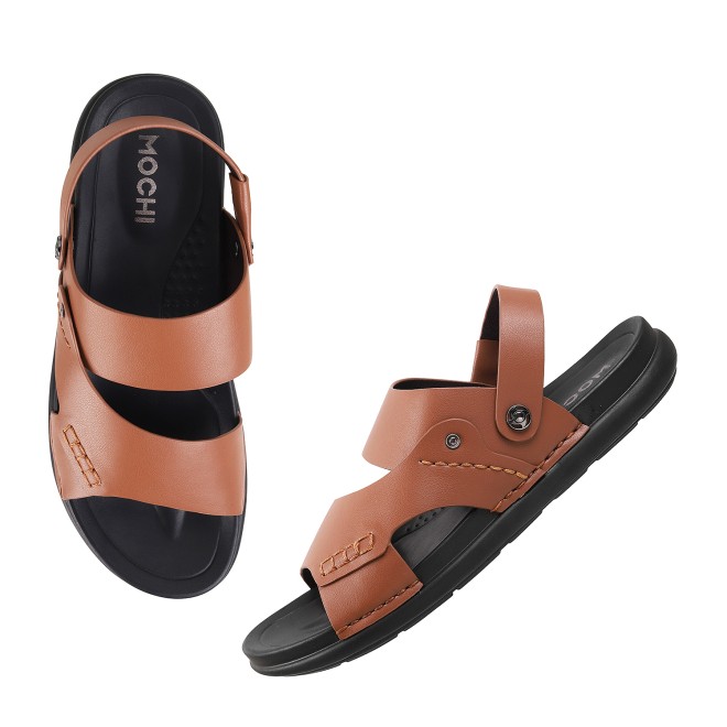 Mochi Men Tan Casual Sandals (SKU: 18-180-23-40)