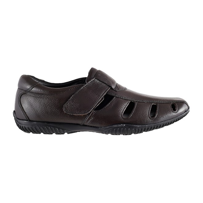 Mochi Men Brown Casual Sandals (SKU: 18-192-12-40)