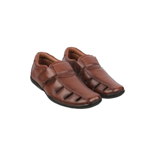 Mochi Men Tan Casual Sandals (SKU: 18-192L-23-47)