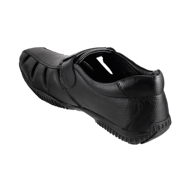 Mochi Men Black Casual Sandals (SKU: 18-192L-11-46)