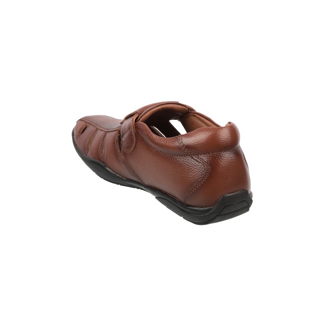 Mochi Men Tan Casual Sandals (SKU: 18-192L-23-47)