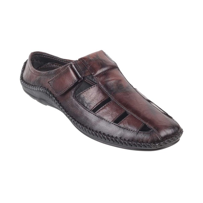 Mochi Men Brown Casual Slip Ons (SKU: 18-243-12-40)