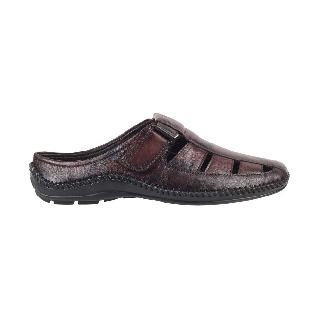 Mochi Men Brown Casual Slip Ons (SKU: 18-243-12-40)