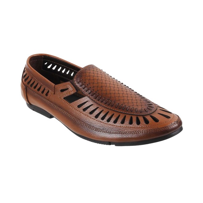 Mochi Men Tan Casual Sandals (SKU: 18-244-23-40)