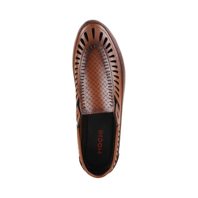 Mochi Men Tan Casual Sandals (SKU: 18-244-23-40)