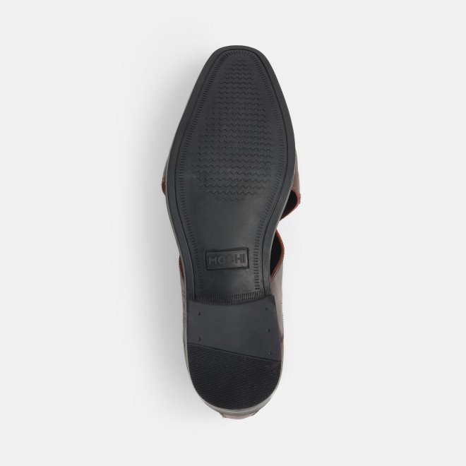 Mochi Men Brown Ethnic Pathanis (SKU: 18-419-12-40)