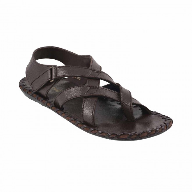 Mochi Men Brown Casual Sandals (SKU: 18-580-12-40)