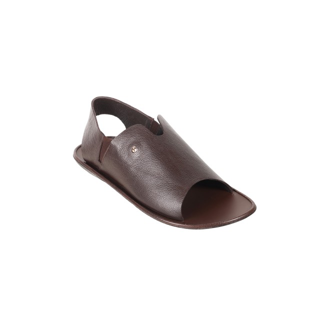 Mochi Men Brown Ethnic Sandals (SKU: 18-602-12-41)