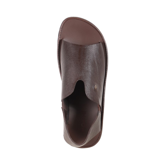 Mochi Men Brown Ethnic Sandals (SKU: 18-602-12-41)