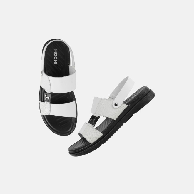 Mochi Men White Casual Sandals (SKU: 18-626-16-40)