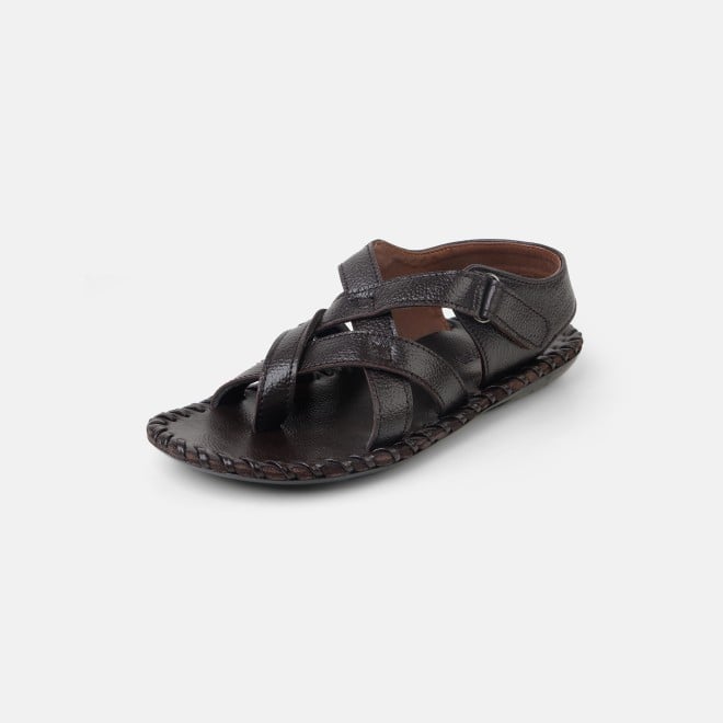 Mochi Men Brown Casual Sandals (SKU: 18-800580-12-40)
