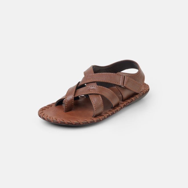 Mochi Men Tan Casual Sandals (SKU: 18-800580-23-40)