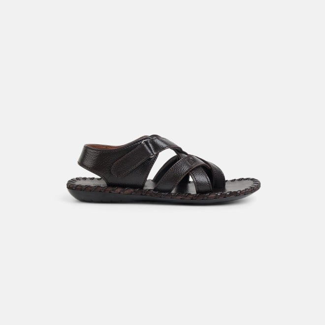 Mochi Men Brown Casual Sandals (SKU: 18-800580-12-40)