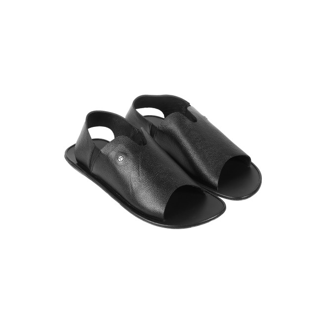 Mochi Men Black Ethnic Sandals (SKU: 18-800602-11-39)