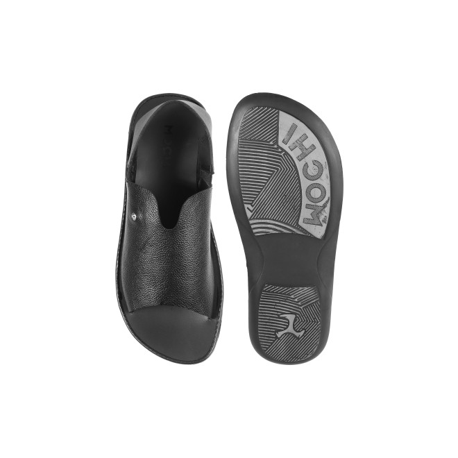 Mochi Men Black Ethnic Sandals (SKU: 18-800602-11-39)