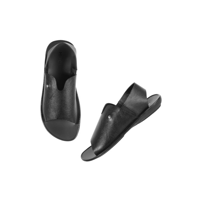 Mochi Men Black Ethnic Sandals (SKU: 18-800602-11-39)