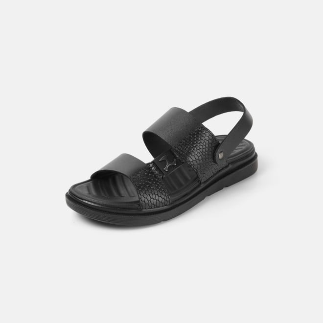 Mochi Men Black Casual Sandals (SKU: 18-800626-11-39)