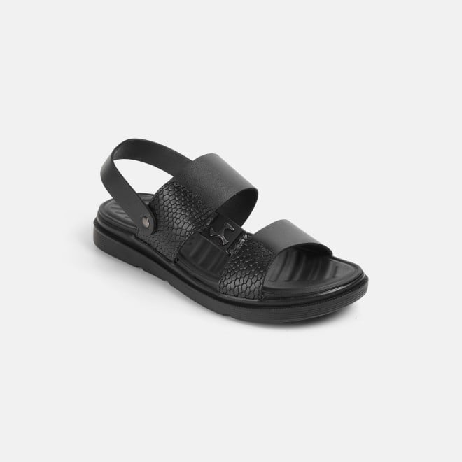 Mochi Men Black Casual Sandals (SKU: 18-800626-11-39)