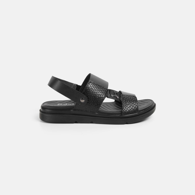 Mochi Men Black Casual Sandals (SKU: 18-800626-11-39)