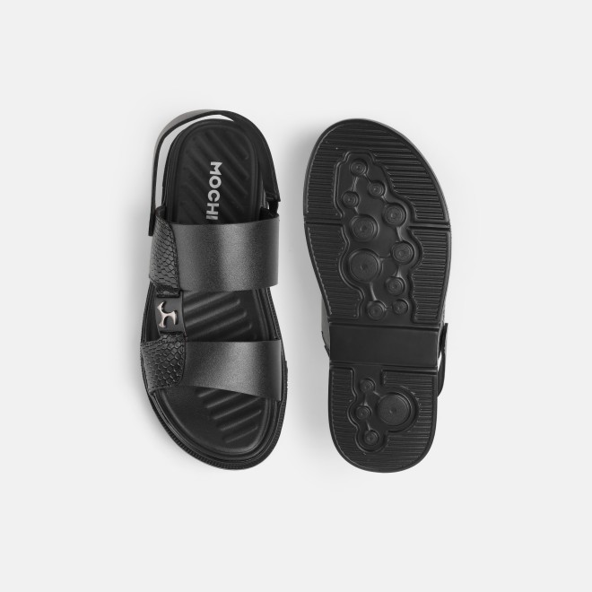 Mochi Men Black Casual Sandals (SKU: 18-800626-11-39)