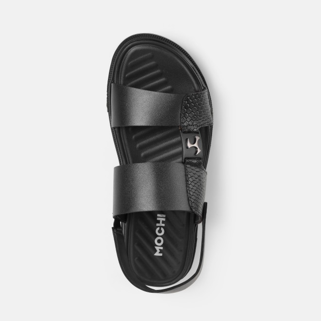 Mochi Men Black Casual Sandals (SKU: 18-800626-11-39)