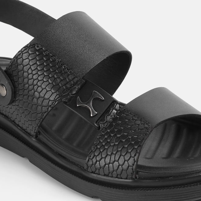 Mochi Men Black Casual Sandals (SKU: 18-800626-11-39)
