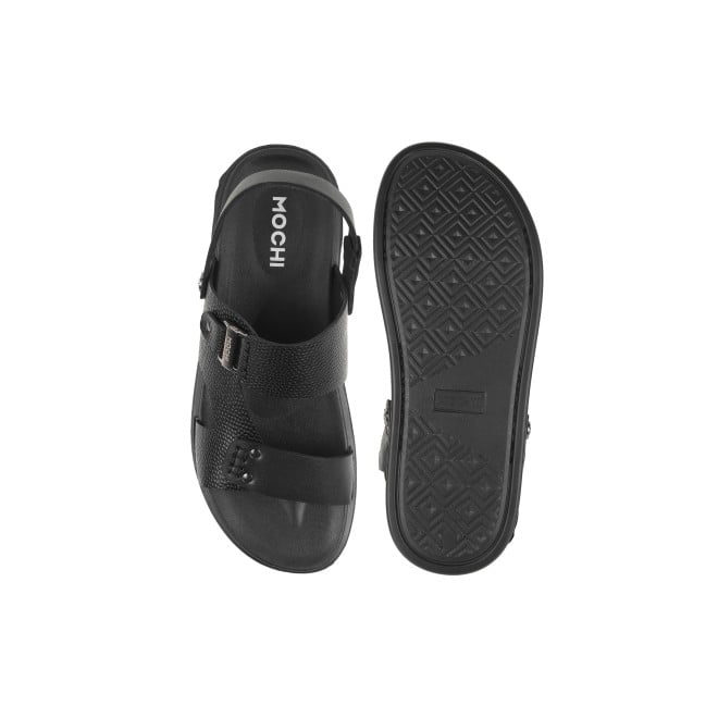 Mochi Men Black Casual Sandals (SKU: 18-800986-11-40)