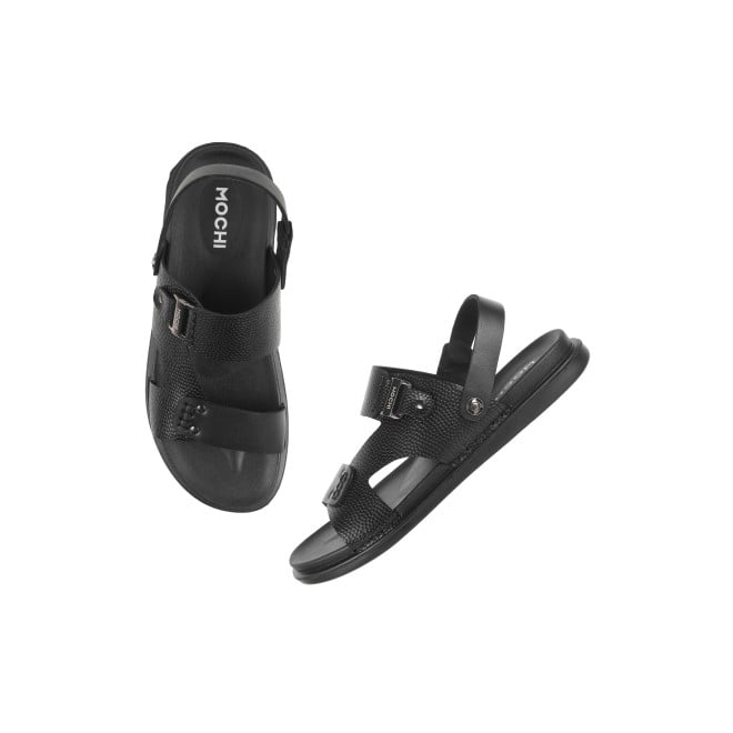 Mochi Men Black Casual Sandals (SKU: 18-800986-11-40)