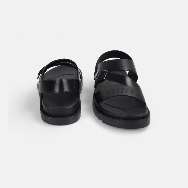 Mochi Men Black Casual Sandals (SKU: 18-801026-11-40)