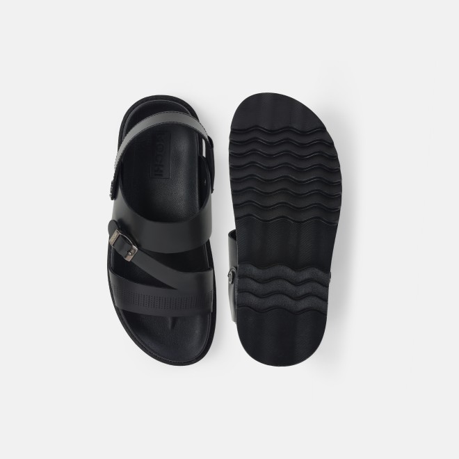 Mochi Men Black Casual Sandals (SKU: 18-801026-11-40)