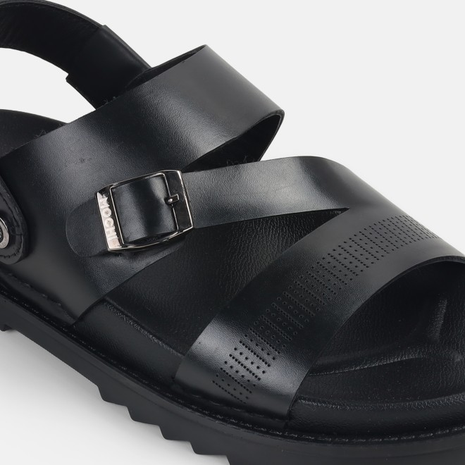Mochi Men Black Casual Sandals (SKU: 18-801026-11-40)