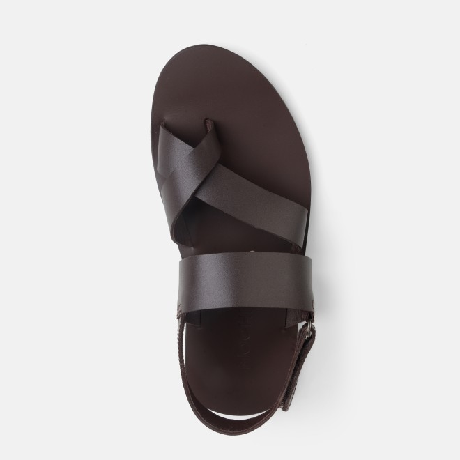 Mochi Men Brown Casual Sandals (SKU: 18-809974-12-41)