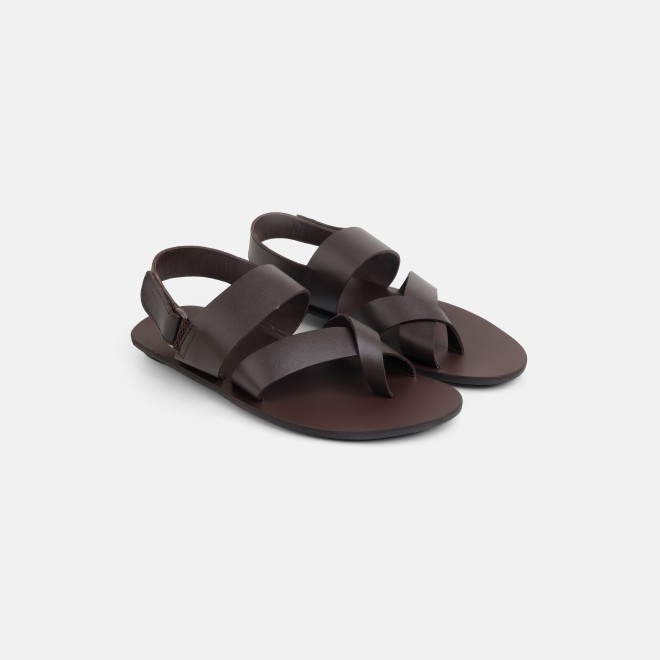 Mochi Men Brown Casual Sandals (SKU: 18-809974-12-41)