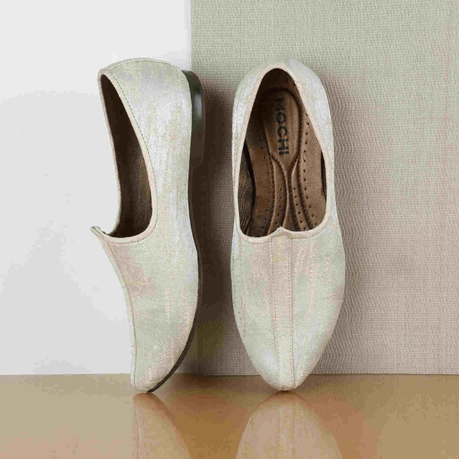 Mochi Men Beige Ethnic Jutti (SKU: 18-852-20-43)
