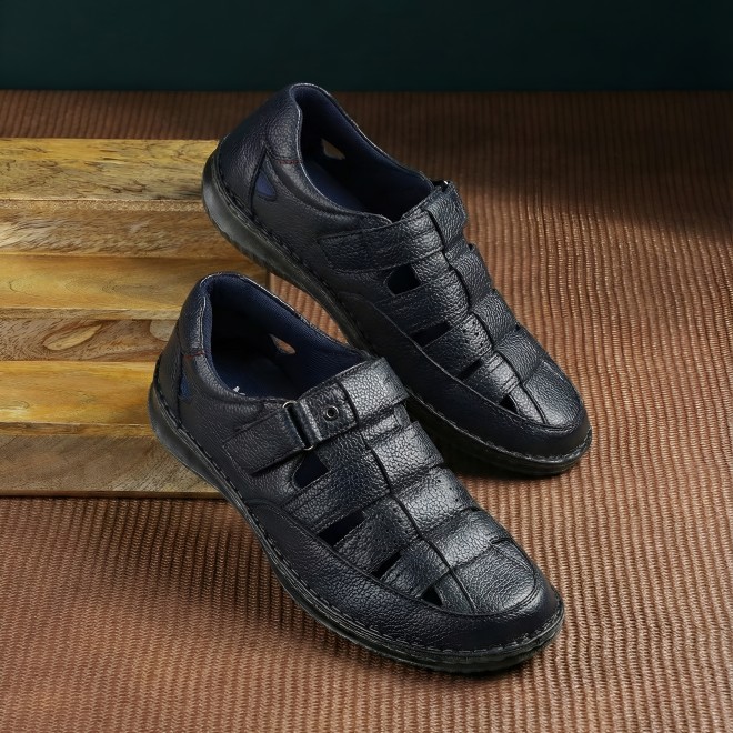 Mochi Men Blue Casual Sandals