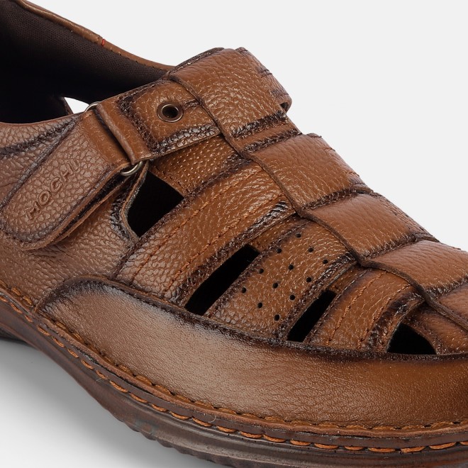Mochi Men Tan Casual Sandals (SKU: 18-918-23-40)