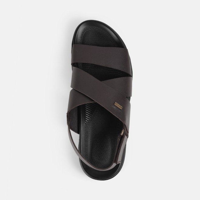 Mochi Men Brown Casual Sandals (SKU: 18-942-12-40)
