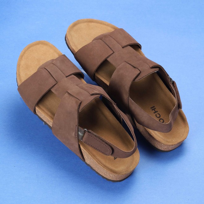 Men Brown Casual Sandals