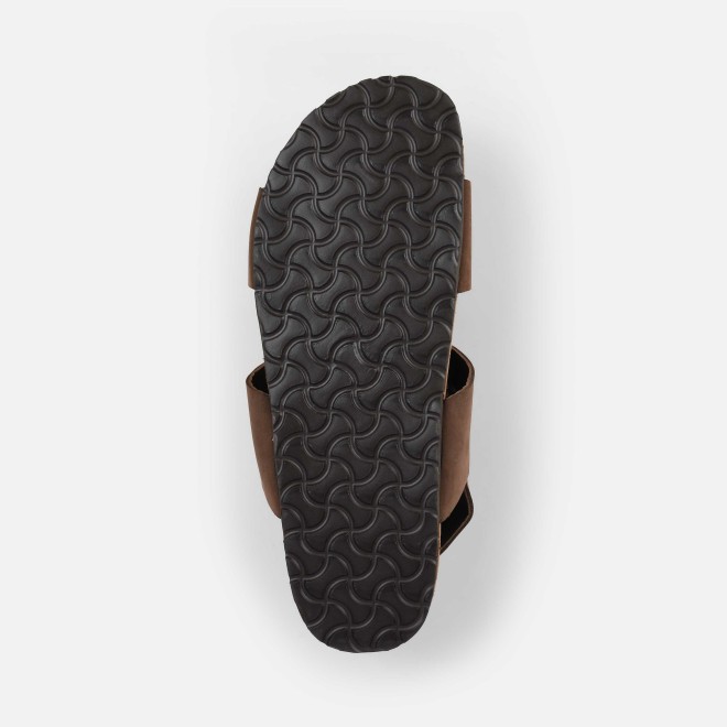 Mochi Men Brown Casual Sandals (SKU: 18-958-12-40)