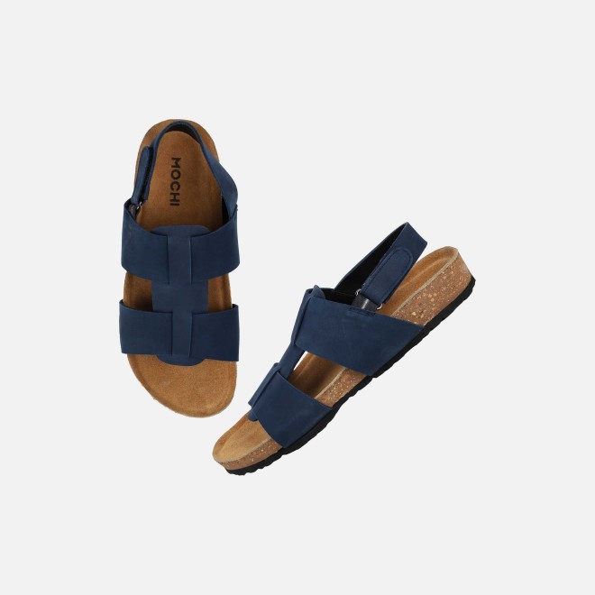 Mochi Men Blue Casual Sandals (SKU: 18-958-45-42)