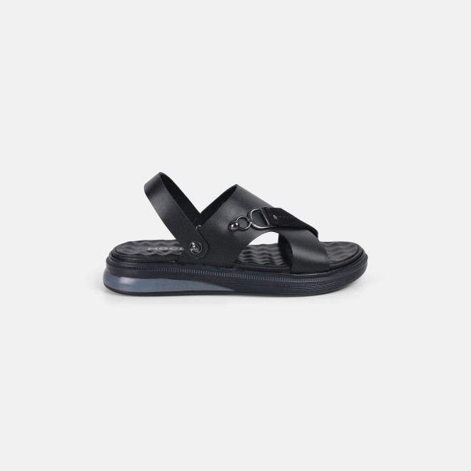 Mochi Men Black Casual Sandals (SKU: 18-985-11-40)