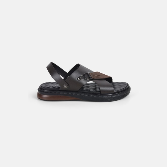 Mochi Men Brown Casual Sandals (SKU: 18-985-12-40)