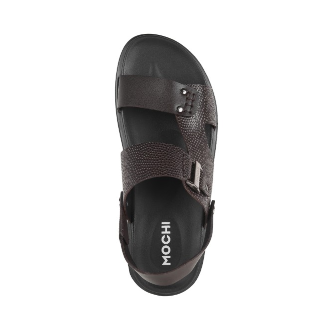 Mochi Men Brown Casual Sandals (SKU: 18-986-12-40)