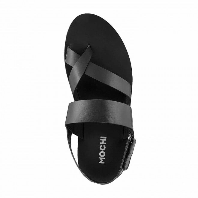 Mochi Men Black Casual Sandals (SKU: 18-9974-11-40)