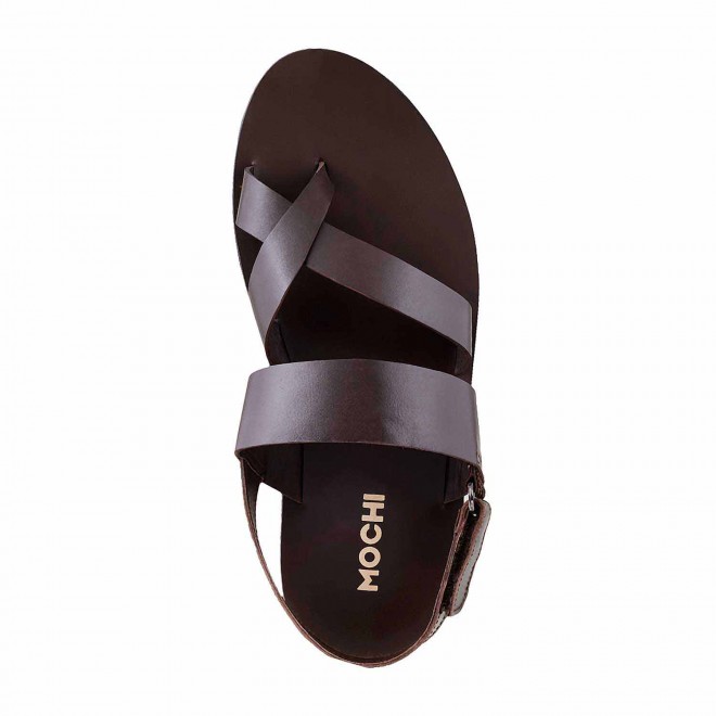 Mochi Men Brown Casual Sandals (SKU: 18-9974-12-40)